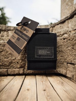 Θήκη Τακτικής Μαύρη Υφασμάτινη Zippo για Αναπτήρα.