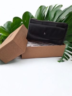 Δερμάτινη Μαύρη Θήκη για Πιπα & Αξεσουάρ Zippo.