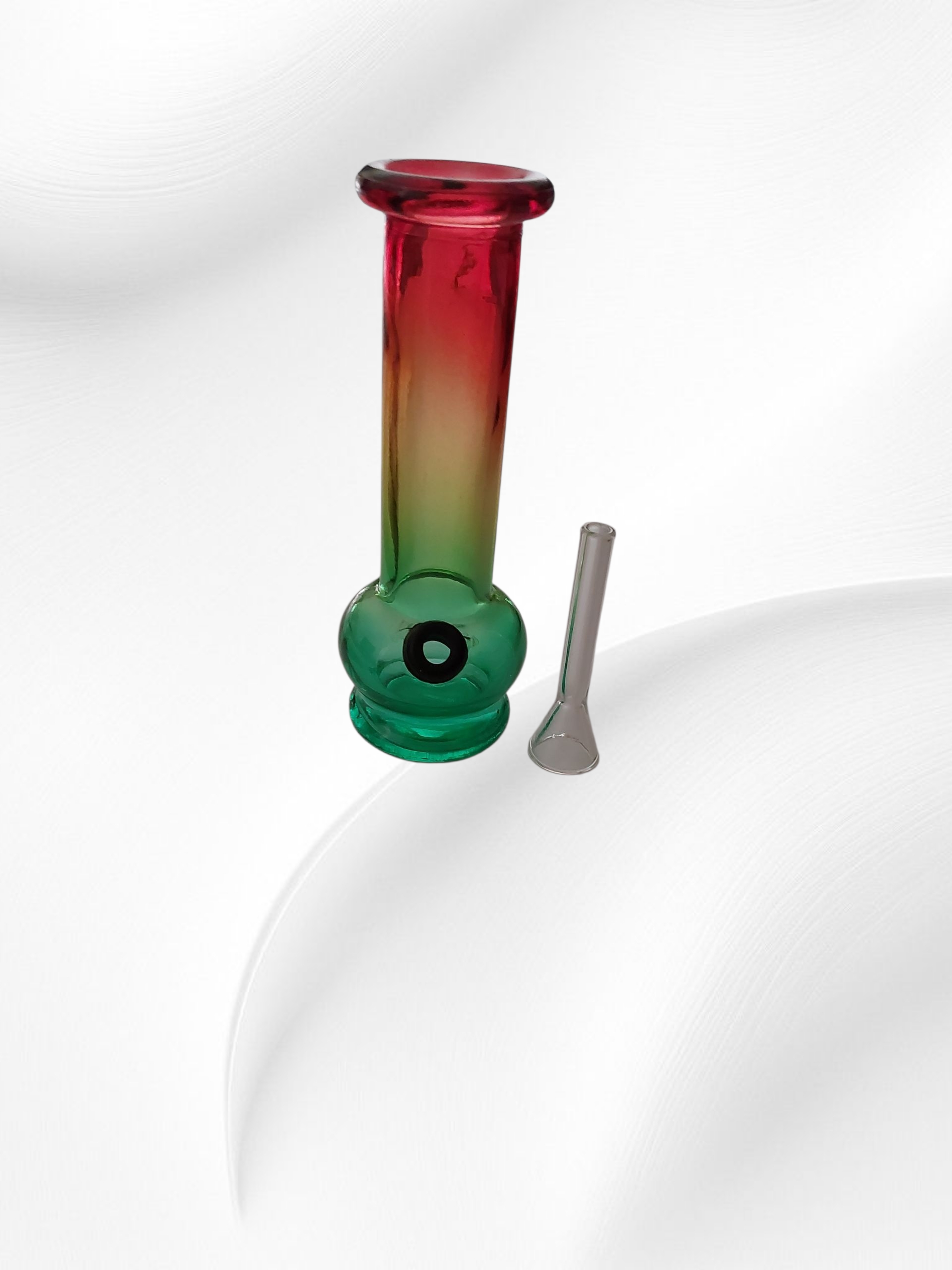 Μινι Γυάλινο Bong Multicolor 15cm