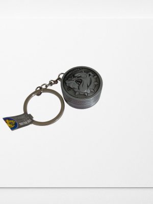 Grinder the Bulldog Keychain Mini.