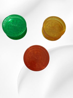 Grinder Atomic- Πλαστικος Τρίφτης Καπνου 3 Επίπεδα 6cm.