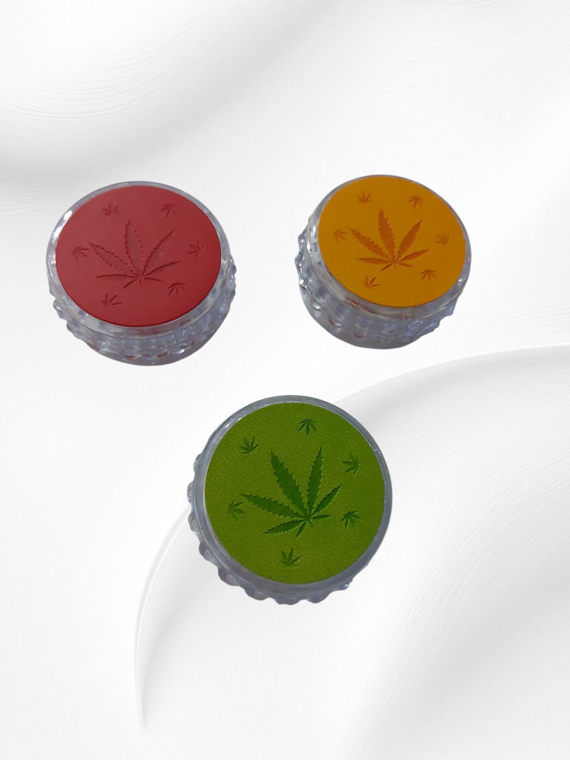 Grinder Atomic 3 Μερη- Leaf 3D/4.8cm