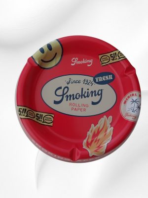 Smoking Ashtray-Στρογγυλο μεγάλο Red Labels Design