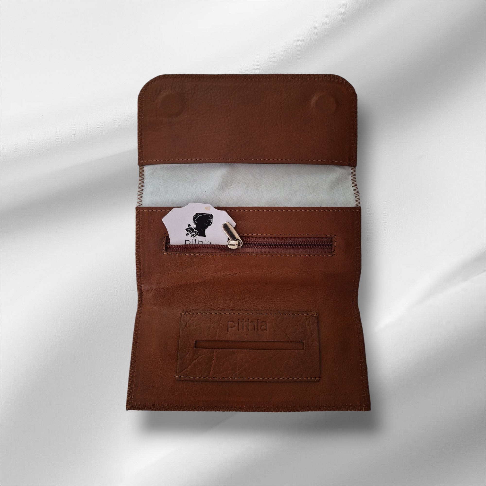 Καπνοθήκη Pithia Leather Tan AI-192 - Image 2