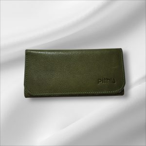Καπνοθήκη Pithia Leather Green AI-192
