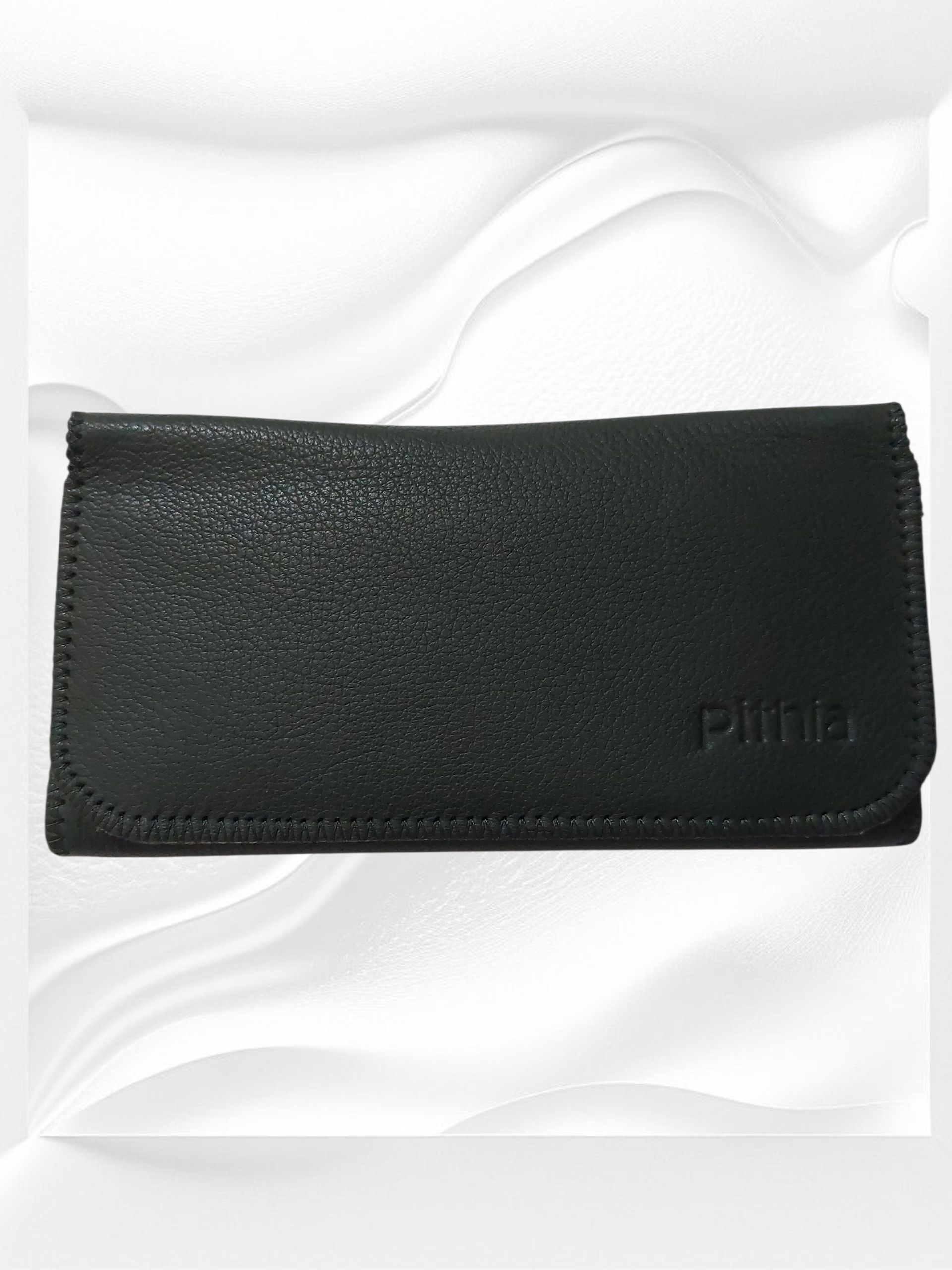 Καπνοθήκη Pithia Leather Dark Green