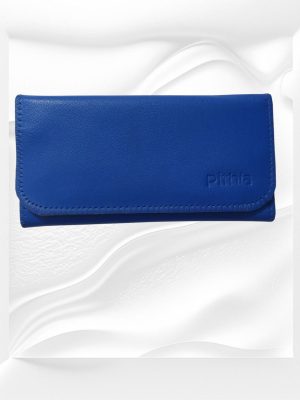 Καπνοθήκη Pithia Leather Blue