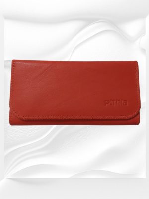 Καπνοθήκη Pithia Leather Orange
