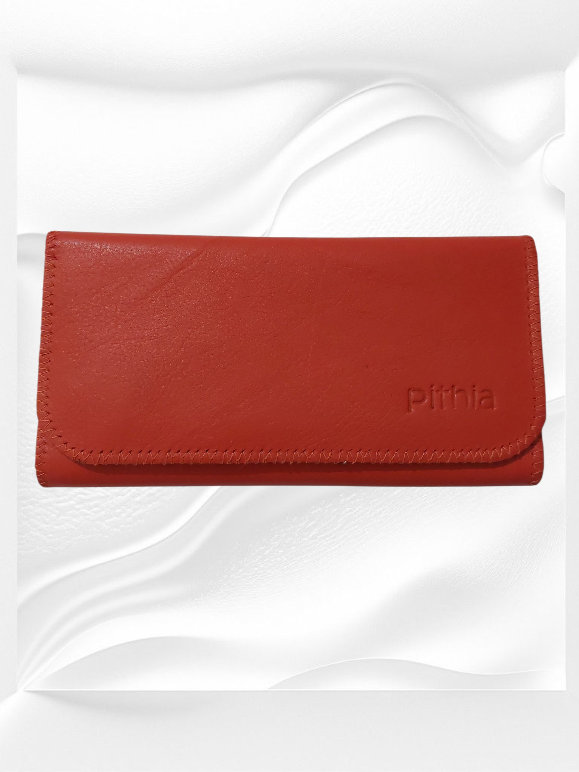 Καπνοθήκη Pithia Leather Orange