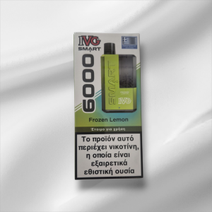 IVG Smart 6000 Puffs Disposable Kit - Frozen Lemon ( 20mg, 2ml + 10ml )