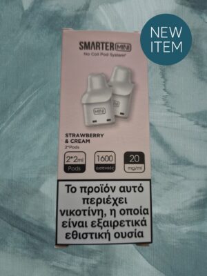 SMARTER Mini Starter Kit 20mg 2x2ml Strawberry & Cream