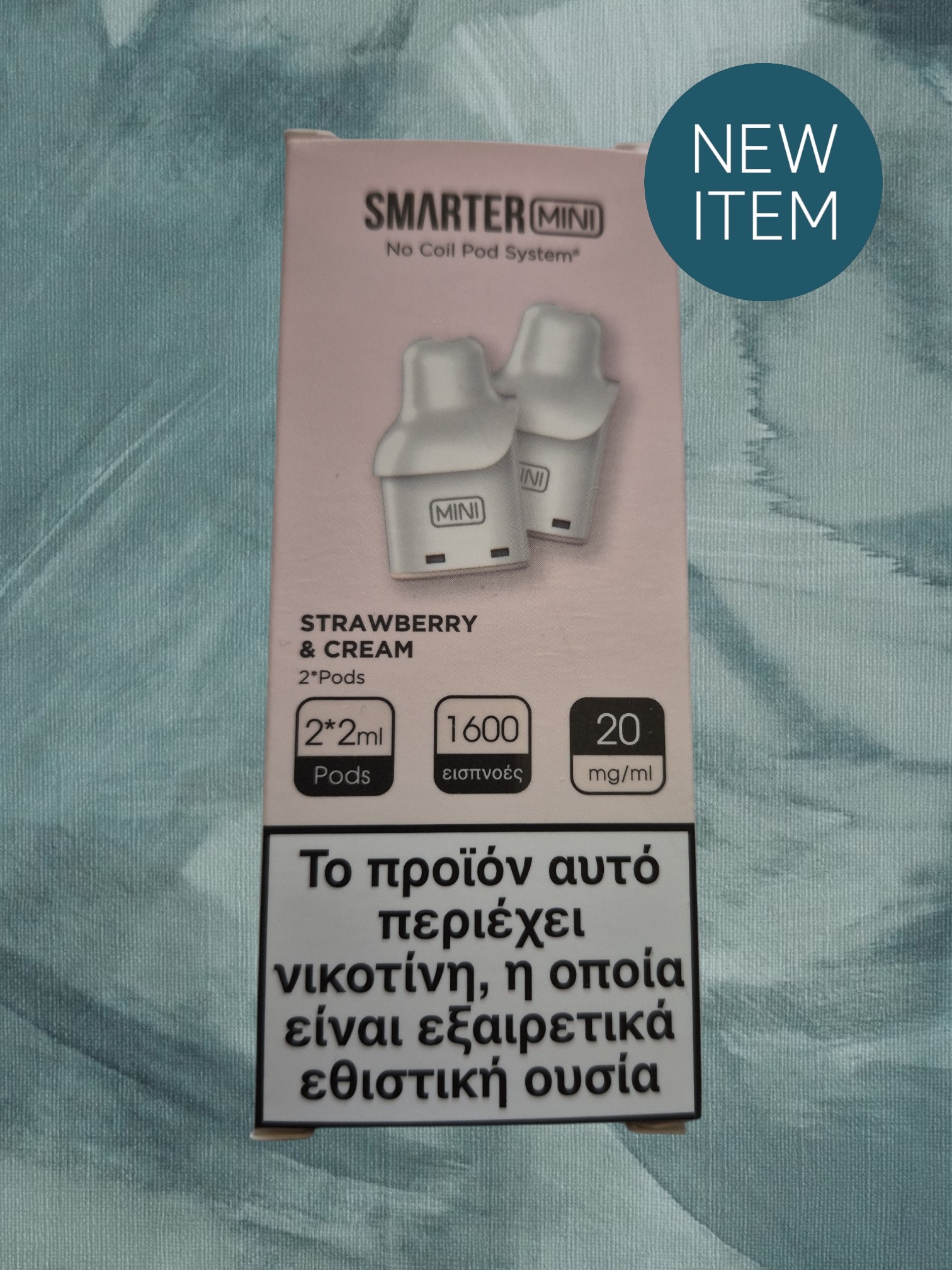 SMARTER Mini Starter Kit 20mg 2x2ml Strawberry & Cream