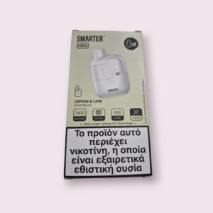 SMARTER Mini Kit Lemon & Lime 1600 Puffs (2 Pods)