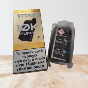 TITAN 10K Puffs Disposable Banana Ice 20mg - Capsule Click.