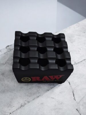 RAW Σταχτοδοχείο Αντιανεμικο Μεταλλικο Μαύρο.