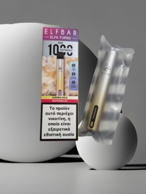 ELFBAR ELFA Turbo 1000 Puffs - Aurora Gold Watermelon