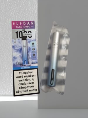 ELFBAR Turbo 1000 Puffs Kit - Blueberry.